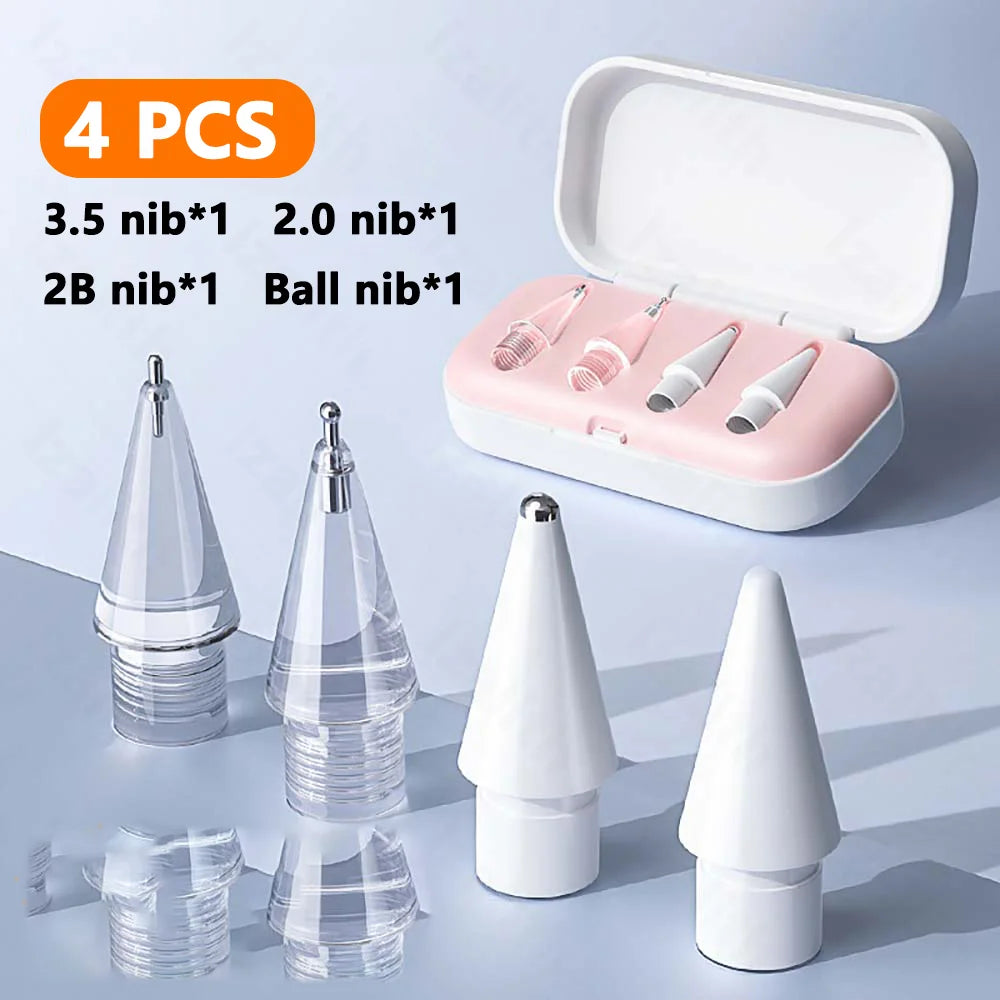 Replaceme For Apple Pencil Nib Set (1st/2nd Gen / USB-C Version)Replacement for iPad  Pro Stylus High-Wear-Resistant Upgraded