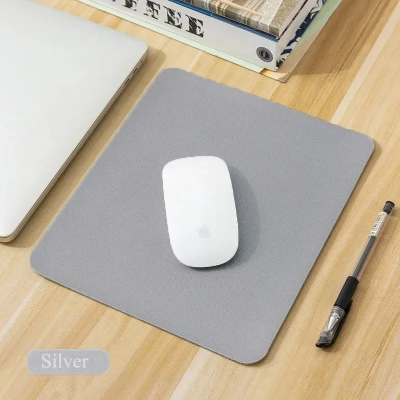 Small PU mouse pad Non-Slip Gaming Desktop Mouse Pad Waterproof Anti-Scratch Easy To Clean Mat For PC Laptop Desktop