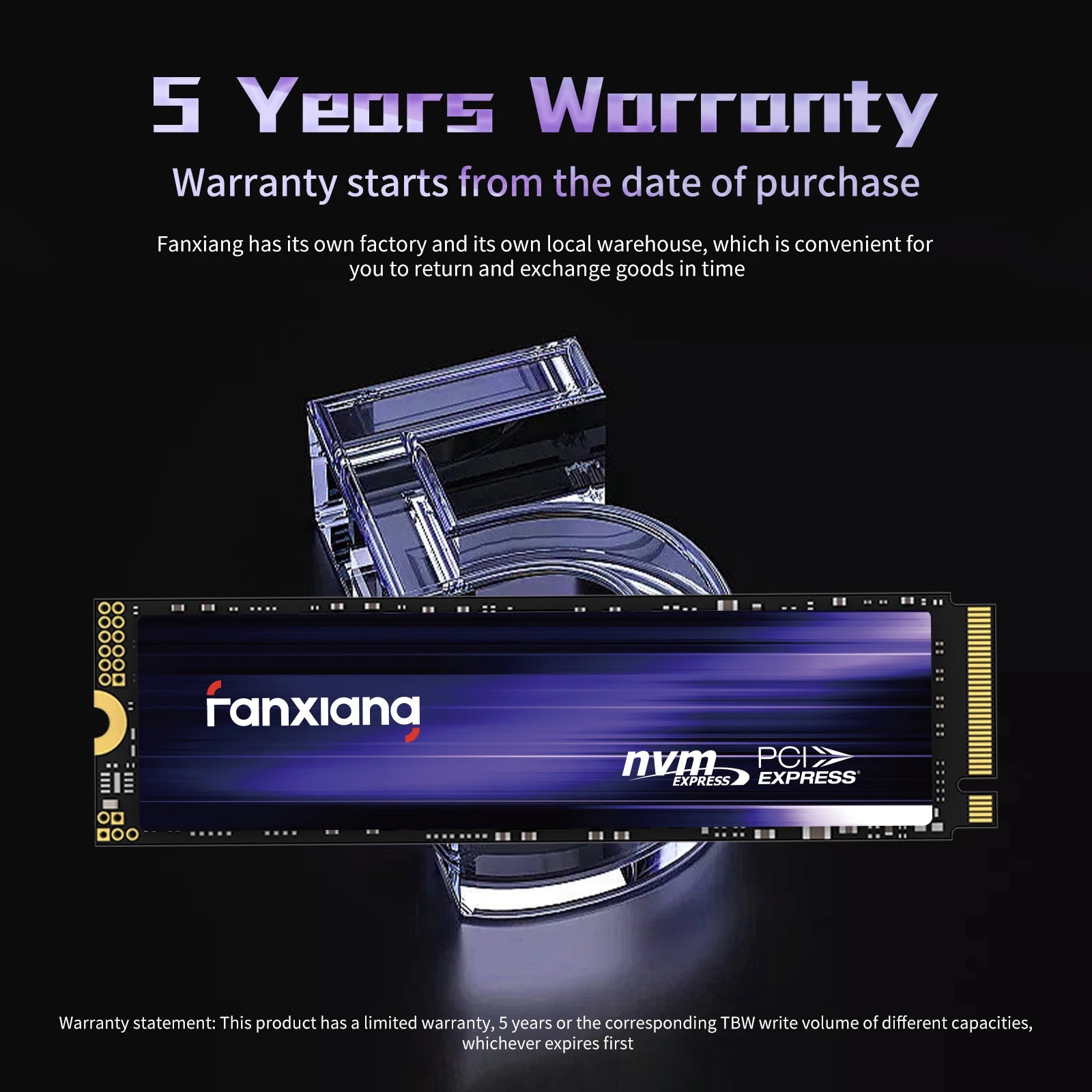Fanxiang S880 M.2 SSD 1TB 2TB 4TB 7300MB/s PCIe4.0x4 M.2 NVMe SSD Drive 2280 Size Internal Solid State Drive For PS5 Laptop PC