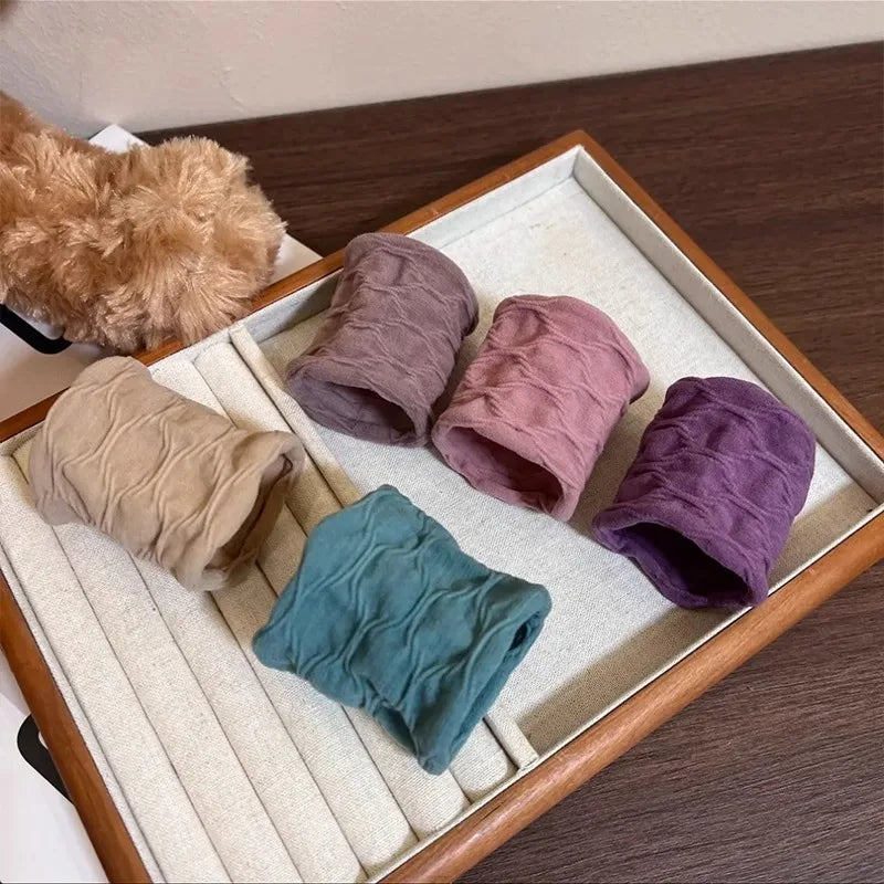 4 /5 Set Solid Widen Thicken Hair Band Ropes Women Ponytail Holder Hair Tie Scrunchies Fashion Hair Accessories