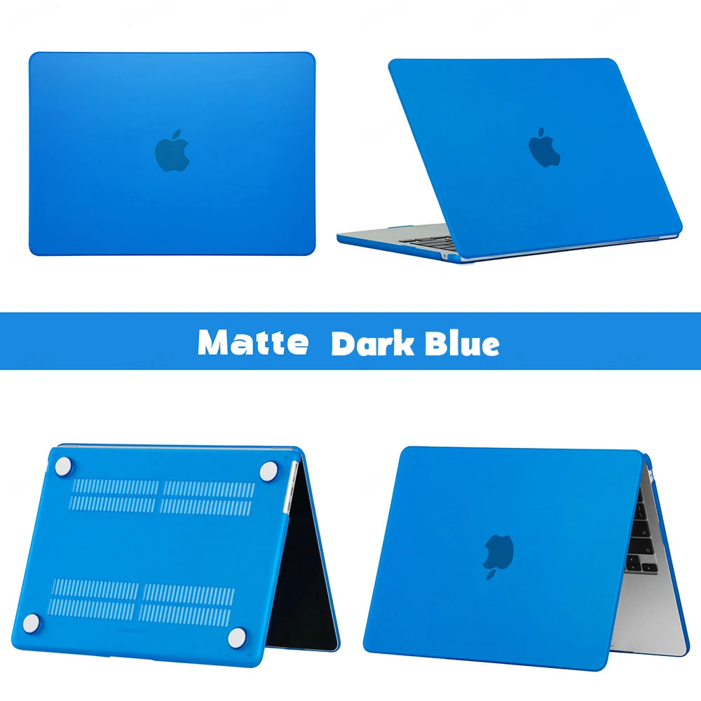 For Macbook Air 13 Case for Laptop accessories Macbook Air M1 M2 2025 M4 Air 15 Funda Macbook Pro 14 case M3 2023 Pro 16 Cover