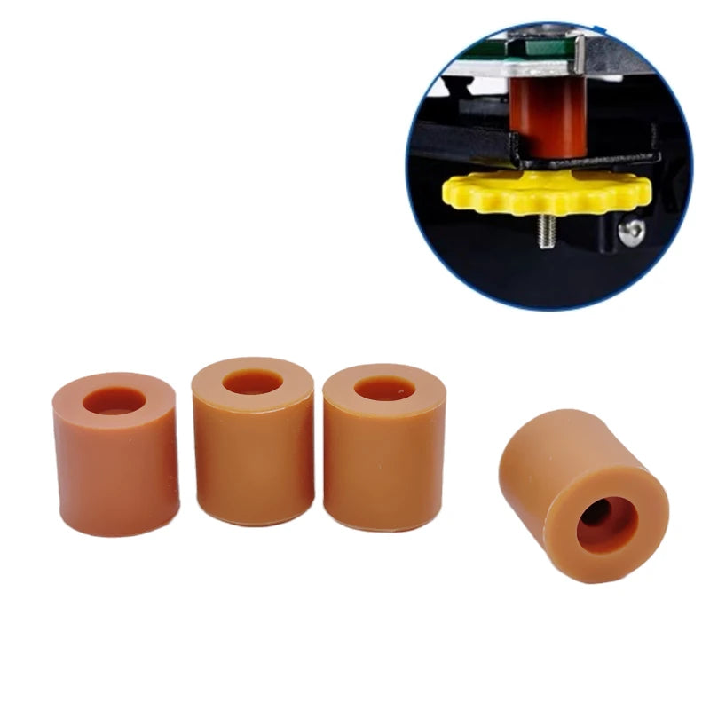 4pcs 3D Printer Silicone Solid Spacer High Temperature Hot Bed Leveling Column for CR10 10S Ender3 3S 3 Pro 3 V2 3d Priter Parts