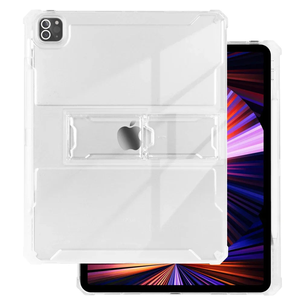 For iPad Case 2022 Pro 11 10th Generation 10.9 Air 5 4 10.2 7/9th 2021 Mini 6 10.5 2018 9.7 5th 6th 12 9 Transparent Cover Funda