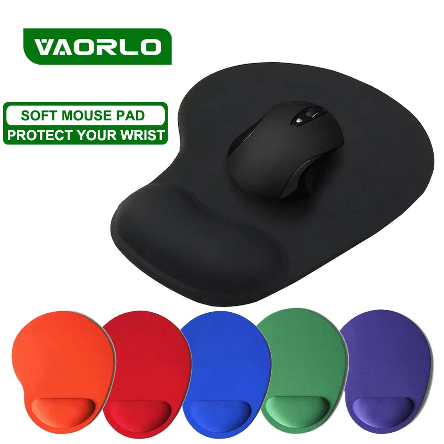 Ergonomic Wrist Rest Mouse Pad Comfortable Wrist Support Non Slip Mice Mat Soft Mousepad For PC Laptop Computer