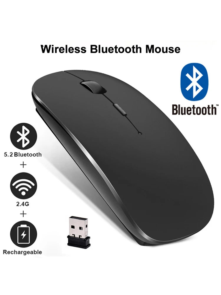 Silent Bluetooth Mouse Marcaron Computer Laptop Optical Mouse Wireless for iPad Samsung Xiaomi Lenovo Tablet Universal Mice