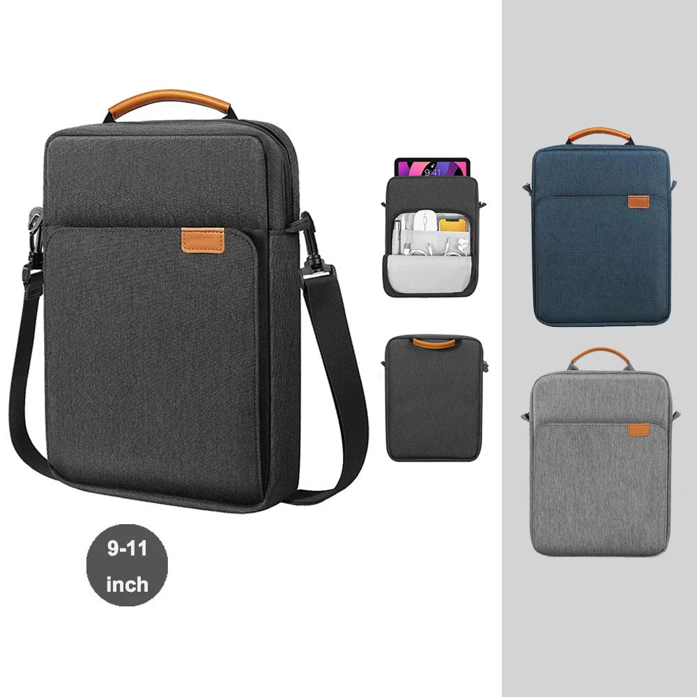 Tablet Handbag Case Sleeve Portable Pouch For iPad 9th 8th Air 4 5 Generation Bag For Xiaomi Lenovo 9.7-11in Tablet Sleeve Bag
