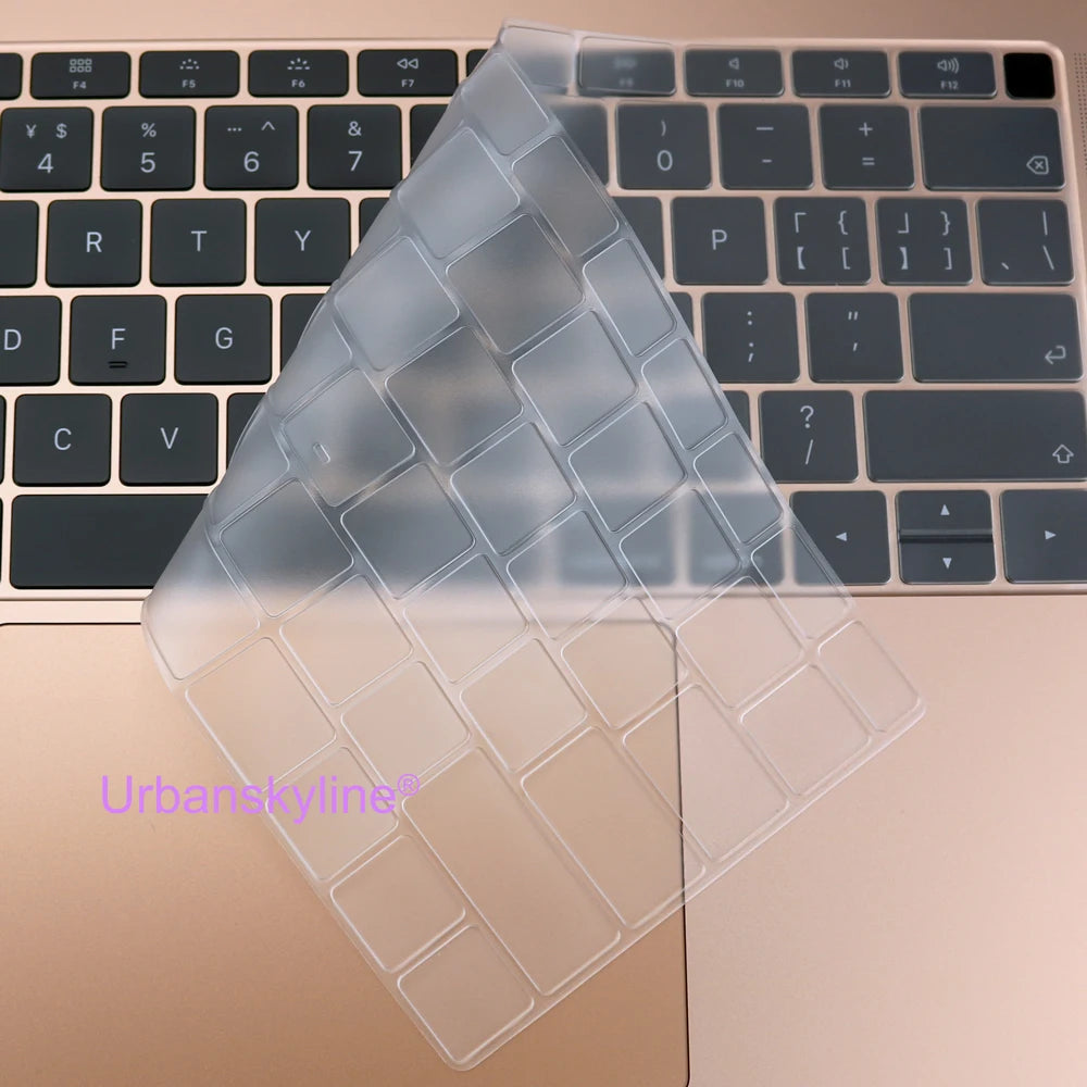 Keyboard Cover for Macbook Air 13 M3 15 Pro 14 M4 13 M2 16 Retina 11 Silicone Protector Skin Case A3113 A3114 A2681 A3240 A3241