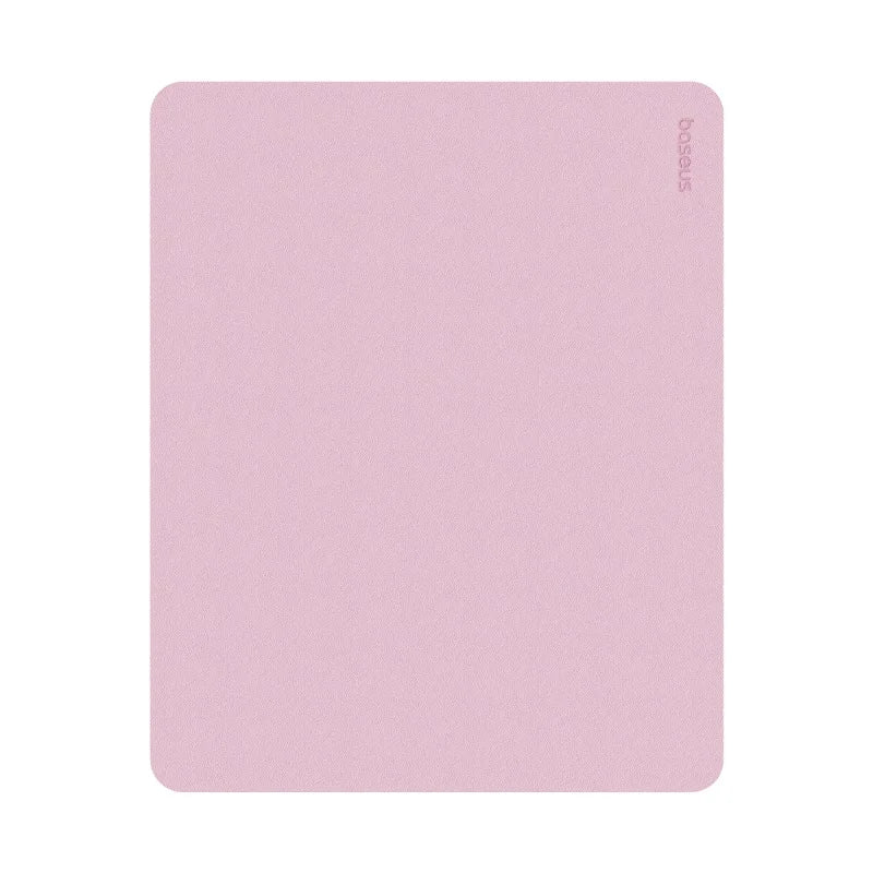 Baseus Simple Color PU Leather Mouse Mat Anti-slip Waterproof 26*21cm Mouse Pad School Supplies Office Accessories Desk Set
