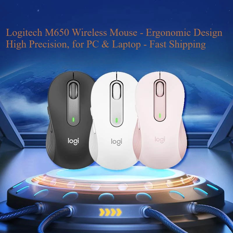LogitechM650.M650Lhave The Same PerformanceM650L Is Comfortable for The Size OfahandLogitech Mouse Pad Meets Multiple Scenarios