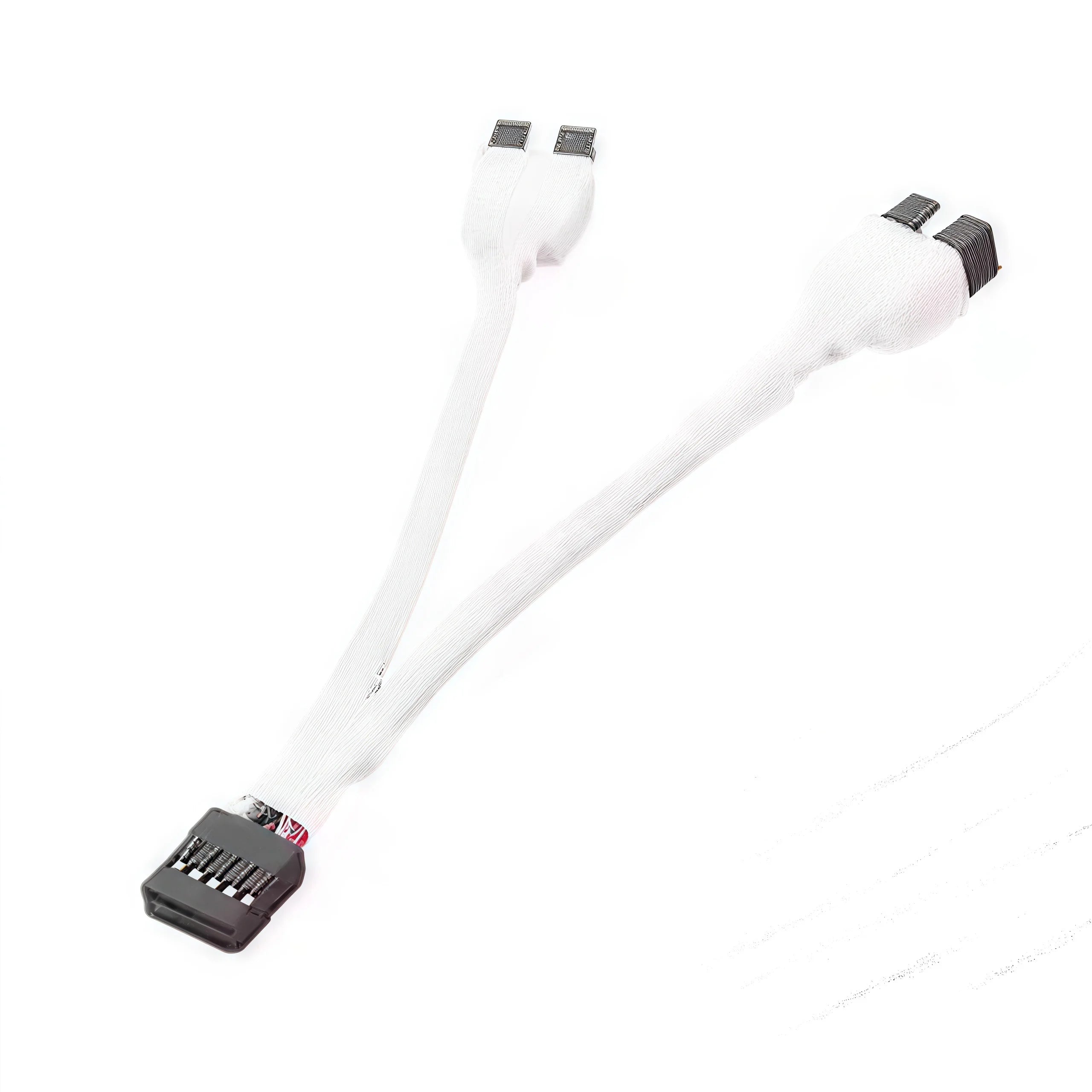 12cm 9-Pin USB 2.0 Y Splitter Cable - Female to Dual Male Motherboard Extension for PC Front Panel Audio & HD