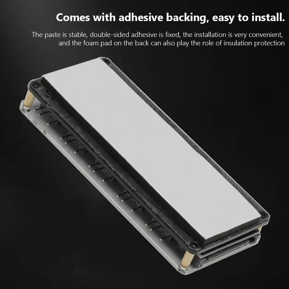 ARGB Connector 1 To 10 Port Splitter Hub 5V 3Pin ARGB Case Fan Hub With Adhesive Base SATA Power For LED Fans Lights