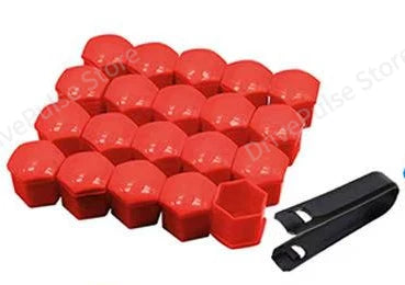 20PCS Universal Wheel Nut Covers 17/19/21mm - ust-proof wheel bolt caps for Car, SUV, Truck | Exterior Protection & Decoration