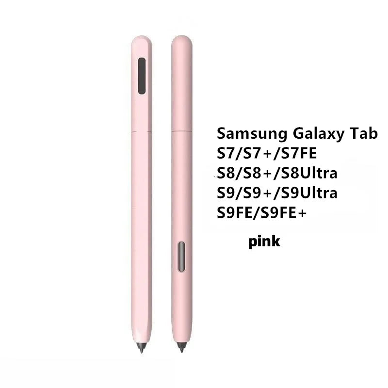 Silicone Pencil Case Tablet Touch Stylus Pen Cover Solid Color for Samsung Galaxy Tab S6 Lite S Pen S7 FE S8 Ultra S9 Plus
