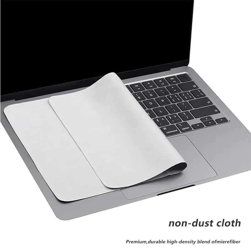 Laptop Protective Film Microfiber Dustproof Palm Keyboard Blanket Cover NotebookLaptop Screen Cloth MacBook Pro 13/15/16 lnch