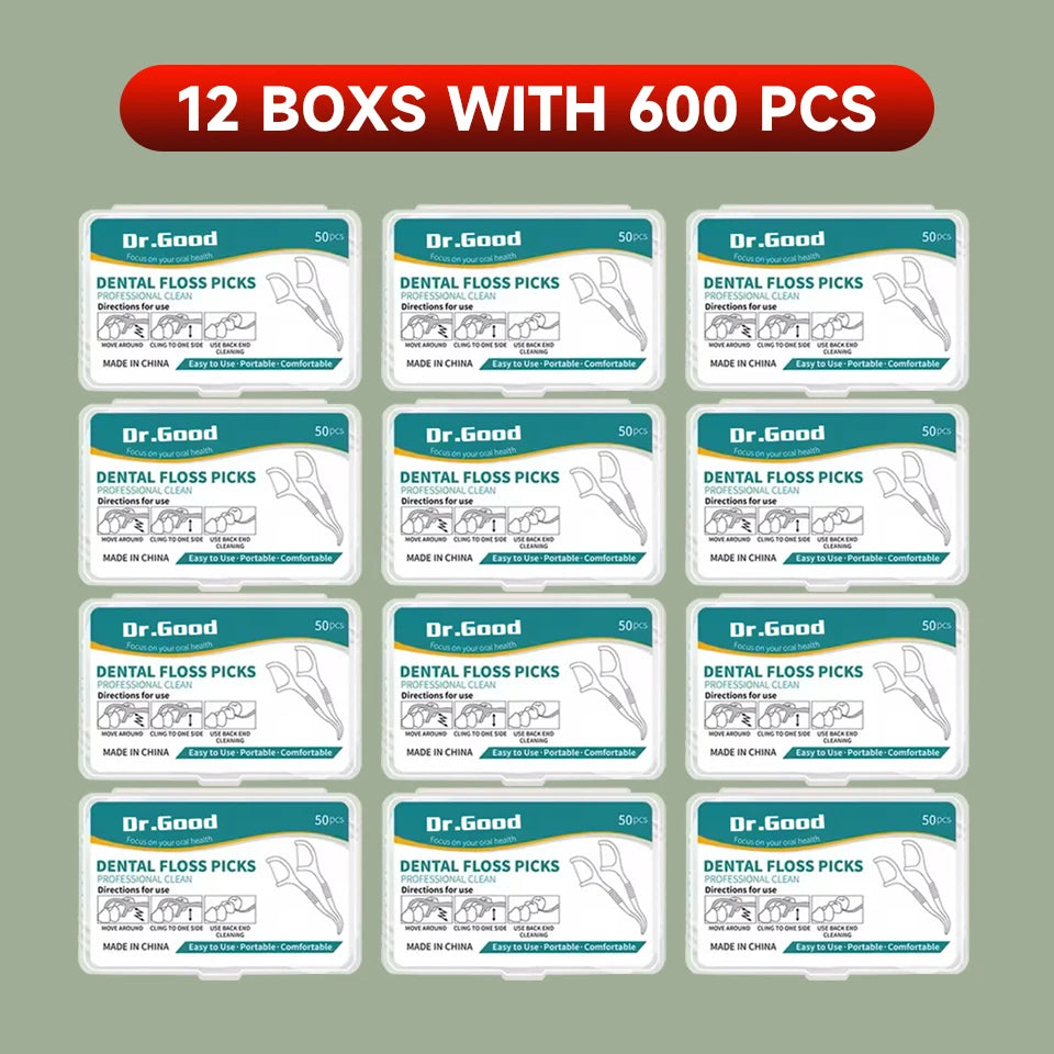 50/150/300/600/1000 PCS dental floss sticks oral care tools