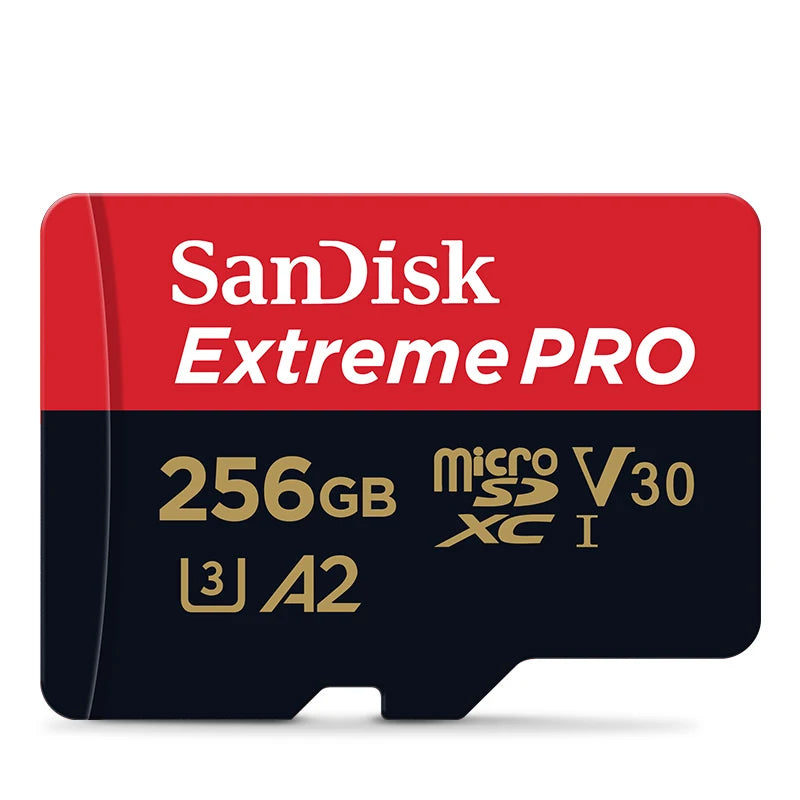 Extreme Pro Flash 128GB Card Micro SD Card SDXC UHS-I 512GB 256GB 64GB 32G U3 V30 TF Card Memory Card Adapter for Camera for DJI