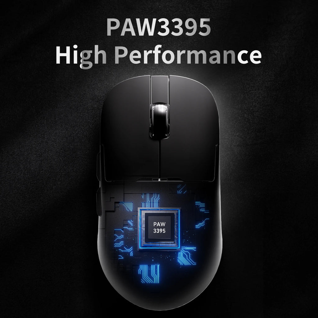 AJAZZAJ159 gaming mouse three-mode 8k wireless charging base lightweight professional gaming PAW3395
