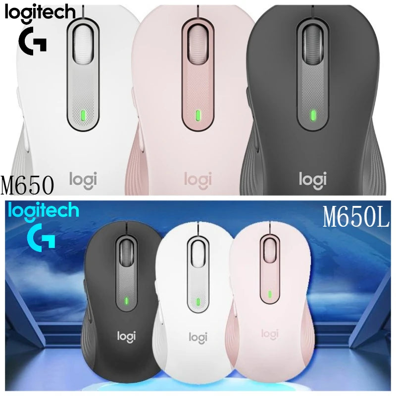 LogitechM650.M650Lhave The Same PerformanceM650L Is Comfortable for The Size OfahandLogitech Mouse Pad Meets Multiple Scenarios
