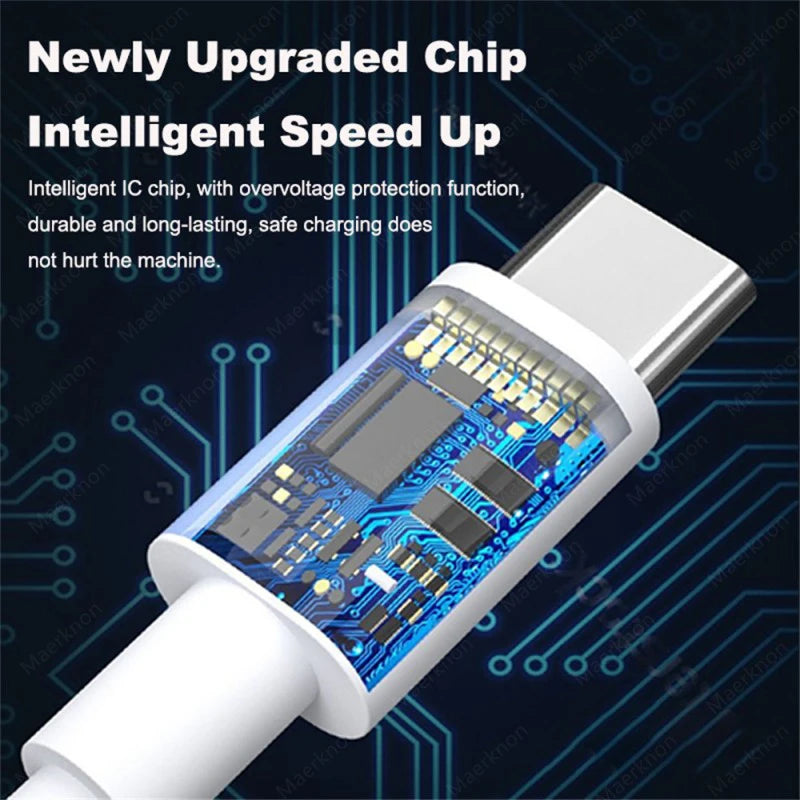 120W 10A Type C Cable Super Fast Charging Phone Charger Data Cord For Huawei Mate 40 50 Xiaomi Samsung USB C Quick Charge Cable