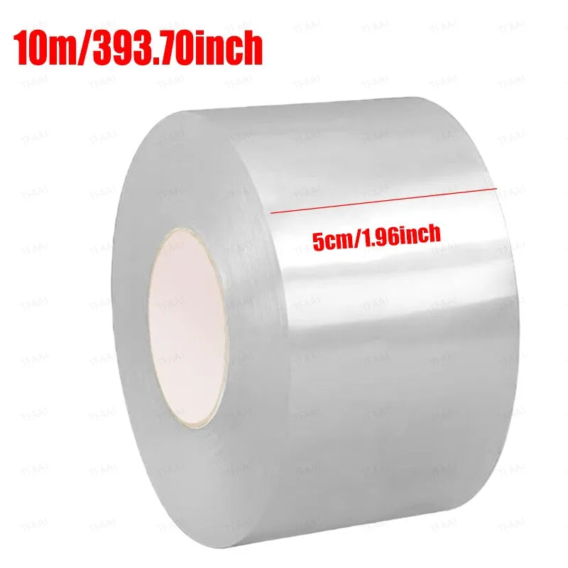 5M/10M Single Side Self-Adhesive Nano Tape Waterproof and Stain-Resistant Kitchen Bathroom Sink Caulk Strip Transparent Tape