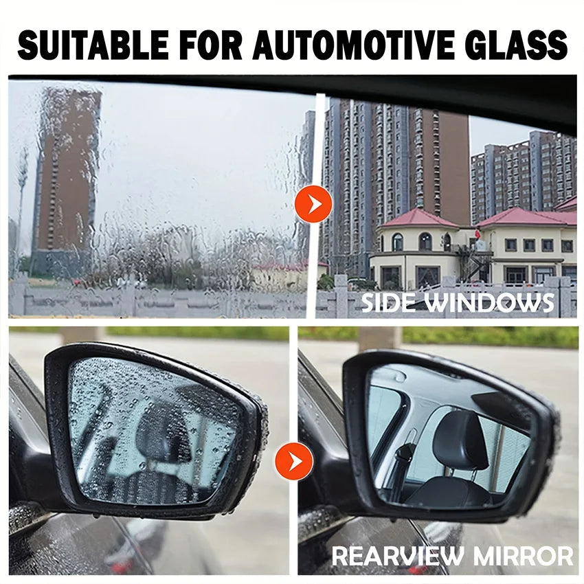 Cars Glass Anti-Rain Spray Auto Water repellent Coating Agent Waterproof Rainproof Anti-fog Glass Cleaner Auto Windshield Clear