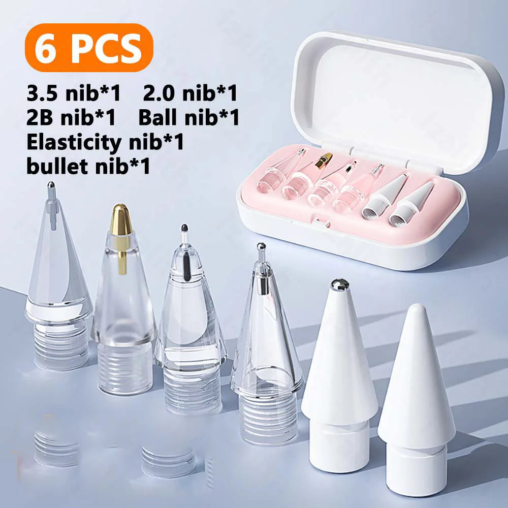 Replaceme For Apple Pencil Nib Set (1st/2nd Gen / USB-C Version)Replacement for iPad  Pro Stylus High-Wear-Resistant Upgraded
