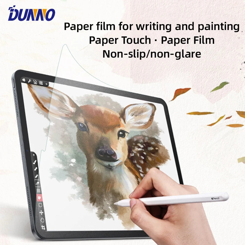 iPad Screen Protectors Paper Feel for IPad 11th A16 Pro Air 13 11 M3 M2 M4 2025 12.9 " 9 8 7 6 5 4 10 Gen Mini 7 6 5 4 3 2 1