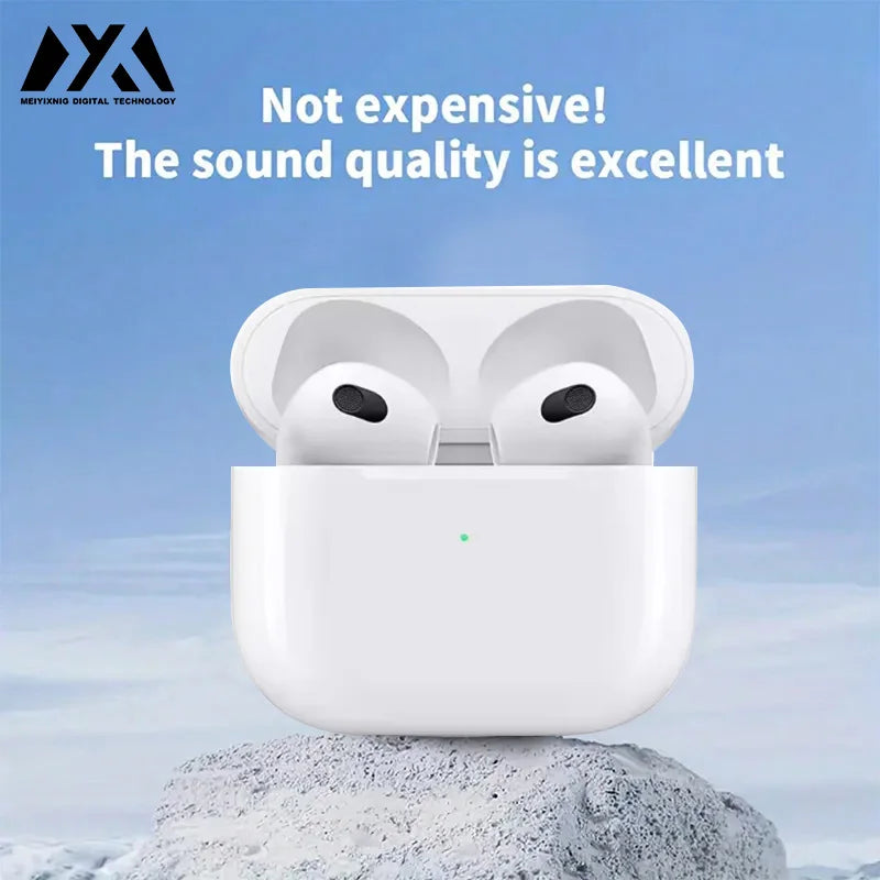 A5-TWS Wireless Headphones - for sports. Stereo sound, high-fidelity stereo music and microphone. Low-latency headphones.