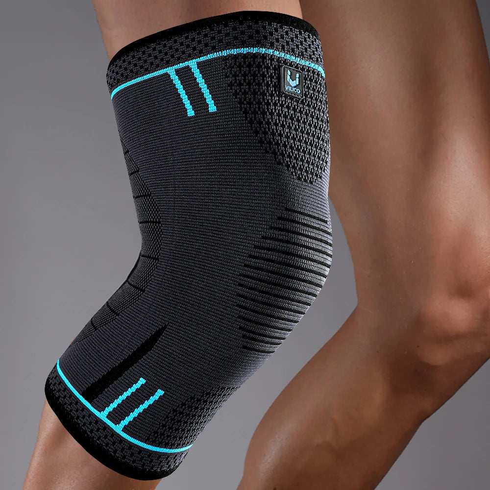 Professional Knee Support Compression Knee Sleeve Anti Slip Silicone Knee Braces for Knee Pain Meniscus Tear
