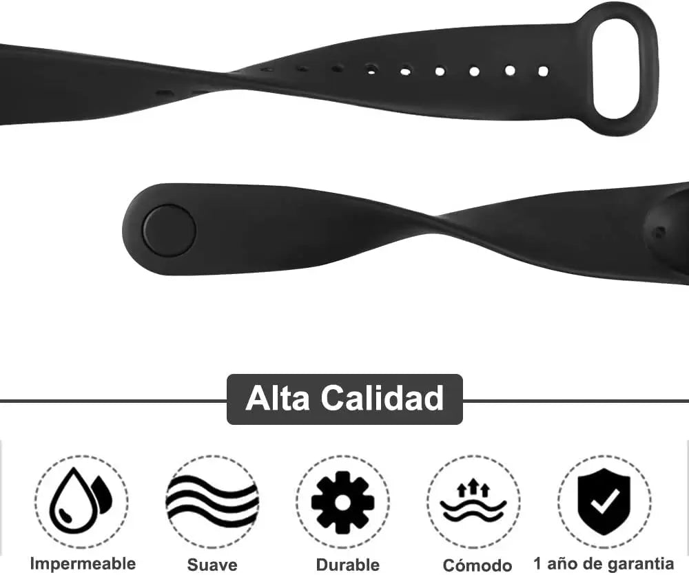 official Silicone Strap For Xiaomi Mi Band 4 5 6 7 Bracelet Sport Watch Wristband Miband4 miband7 Correa Mi band 3 4 5 6 7 Band