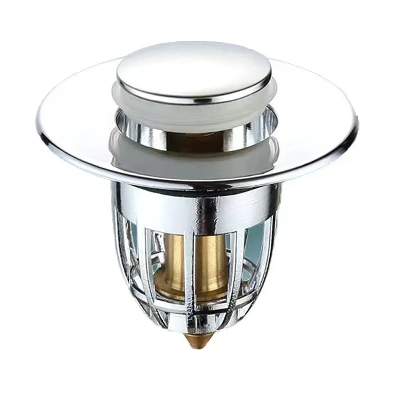 NEW Washbasin Leak Plug ABS Floor Drain Filter Anti Odor Pop-Up Bounce Bounce Core Basin Stopper Hair Sink Strainer