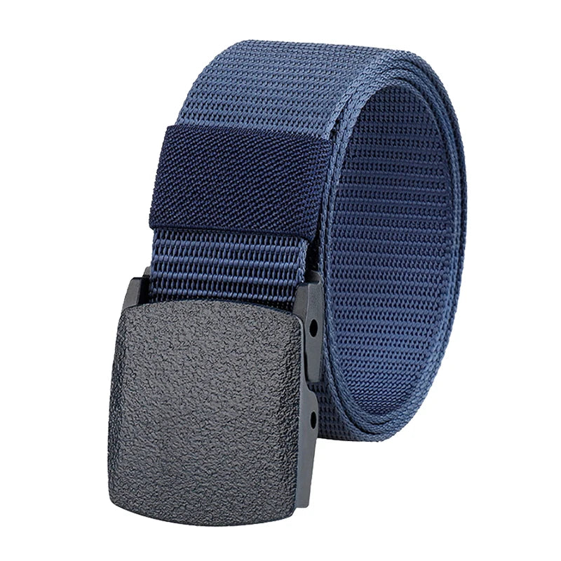 Automatic Buckle Nylon Belt Outdoor Hunting Multifunctional Tactical Canvas Belt High Quality Men Belt