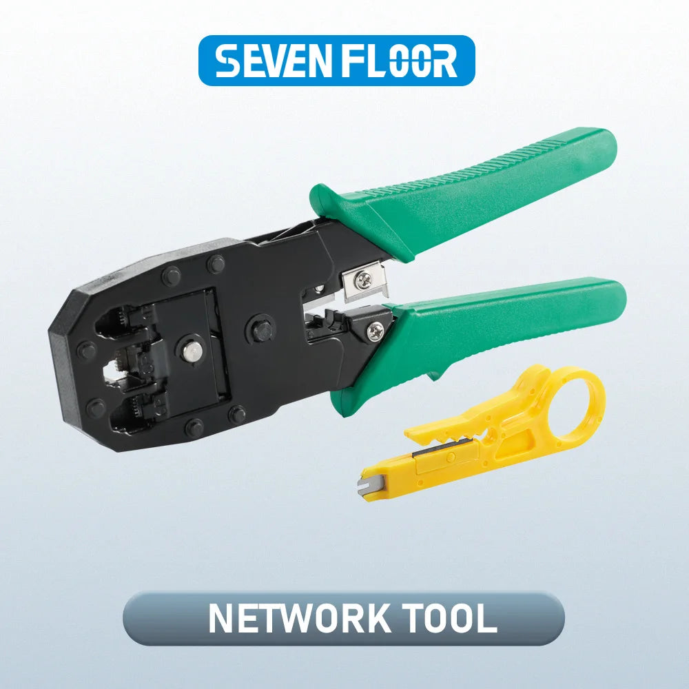 RJ45 Crimper RJ11 RJ45 Crimping Tool Ethernet Network LAN Cable Crimper Cutter Stripper Plier for 6P 8P RJ11 RJ12 RJ45
