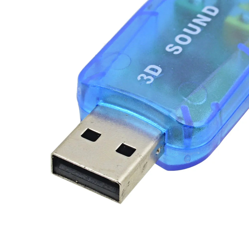 5.1 Sound channel USB independent sound card External computer to replace PCI notebook usb sound card USB to audio interface