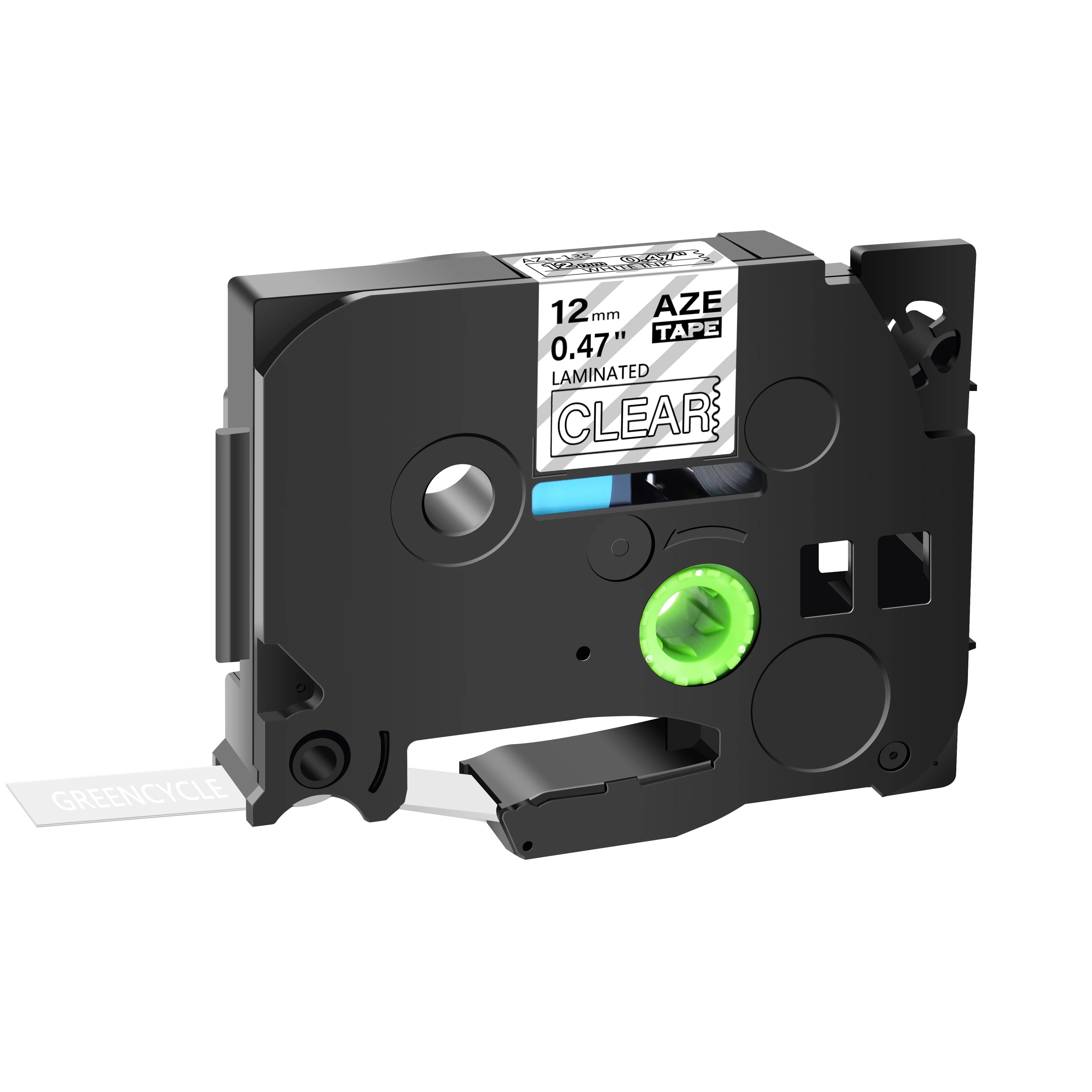 GREENCYCLE 1Pcs 6mm/9mm/12mm 231 Label Tape Compatible for Brother P-Touch Label Maker for TZ TZE 131 231 431 531 631 731 Ribbon