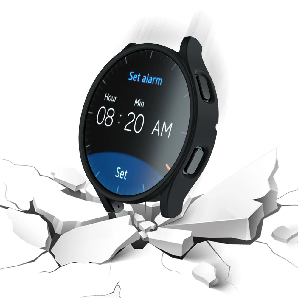 Galaxy Watch 4 5 6 40mm 44mm Cover for Samsung Galaxy Watch5 Pro 45mm Protection Case Plastic Coverage Protector Bumper no glass