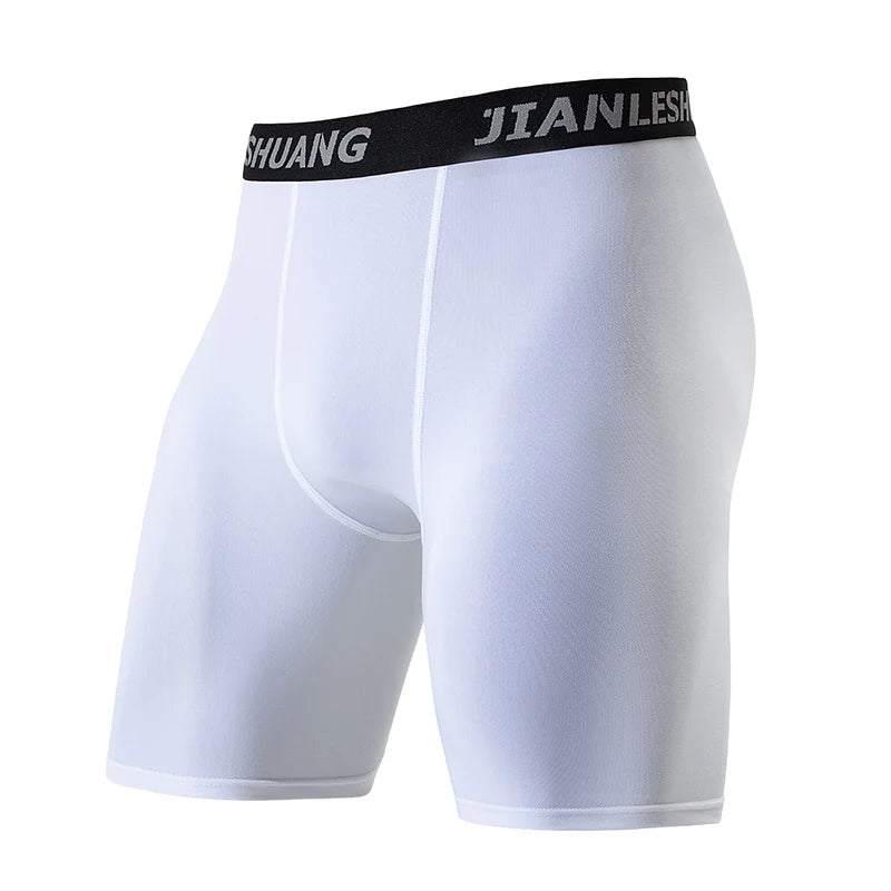 1/2/5Pcs Teenagers To Adults Multi-size Men's Sports Underwear Fitness Long Boxer Shorts Running Training Basketball Football Sh