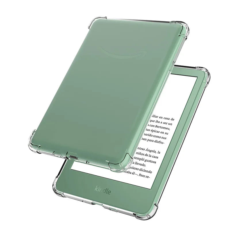 Protective TPU Case For Kindle 6 inches 2024 Transparent Case for Kindle 6” 2022 Soft Cover for Kindle K11/K12/C2V2L3