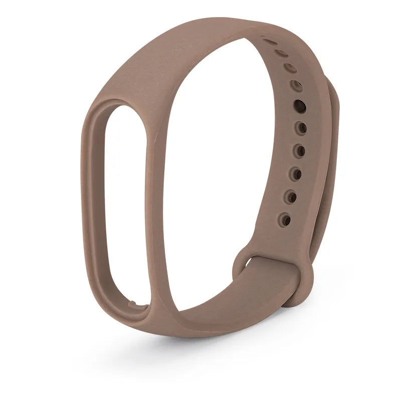official Silicone Strap For Xiaomi Mi Band 4 5 6 7 Bracelet Sport Watch Wristband Miband4 miband7 Correa Mi band 3 4 5 6 7 Band