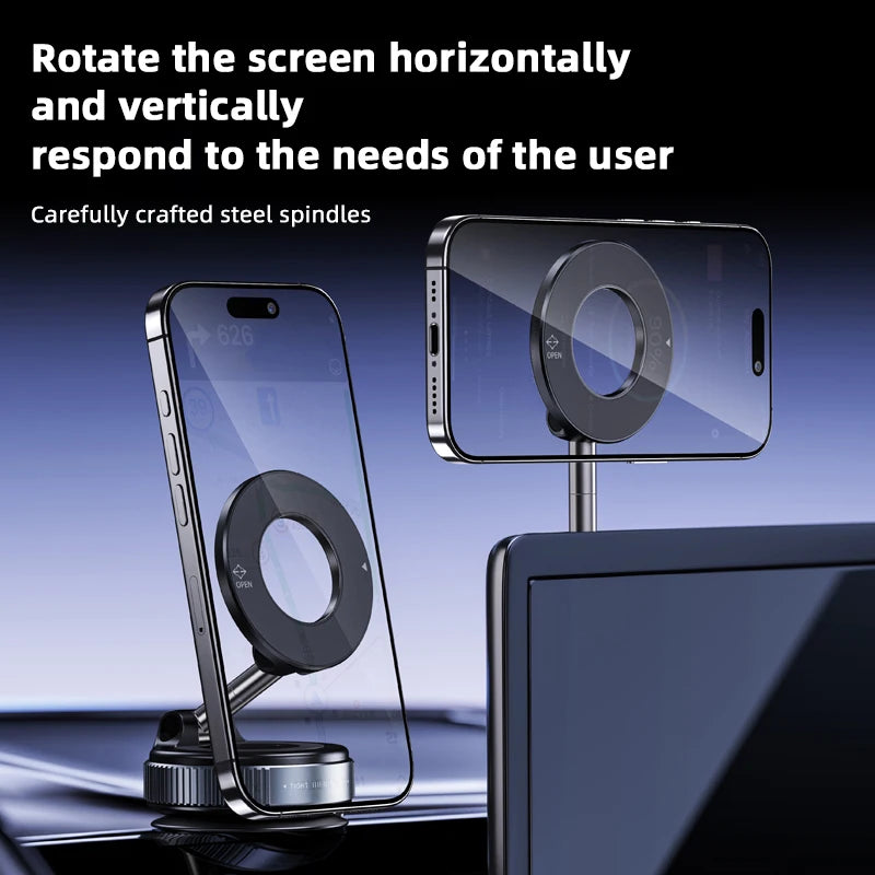 PHONEPACE K007 Magnetic Phone Holder｜Three-axis Rotation For Free Adjustment｜A Convenient Choice For Multiple Scenarios.