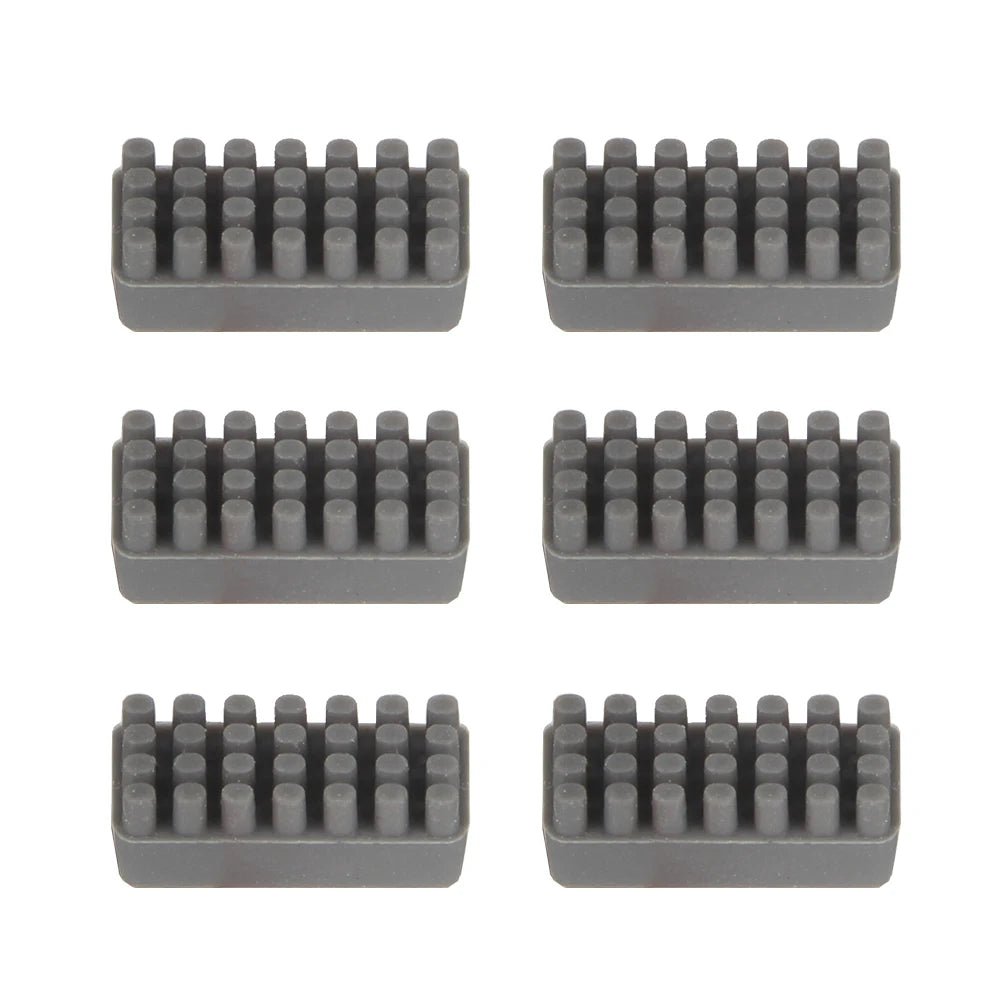 For Bambu Lab X1 P1S Series Nozzle Brush BambuLab Wiper Silicone Brush Mounted Scrubbers Print Head Cleaner Printer Head Wiping