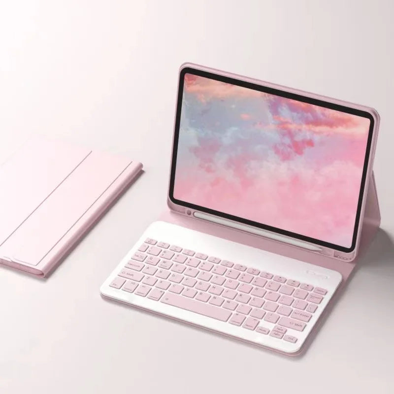 For Samsung Galaxy Tab A9 Plus 11 A8 Case Detachable Keyboard Galaxy Tab S6 S10 LITE S9 FE 10.9 10.4 S7 S8 S11 11 PLUS 12.4 13.1