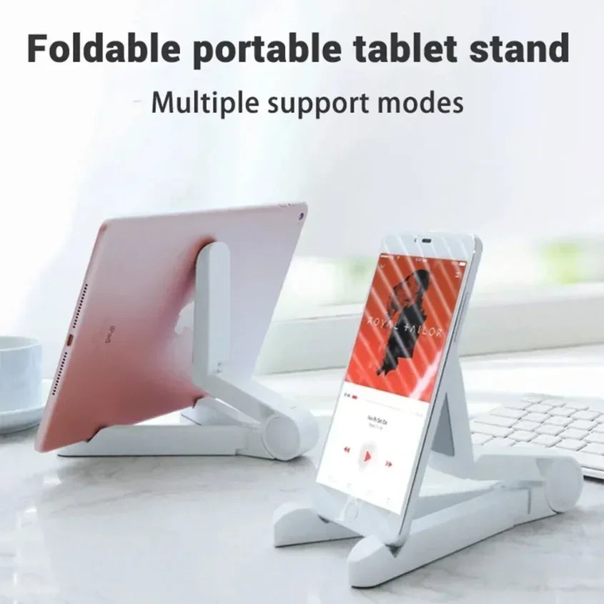 Portable Tablet Phone Folding Triangular Phone Stand Easy To Carry Mobile Phone Fixed Tablet Stand For Samsung Xiaomi iPad Stand