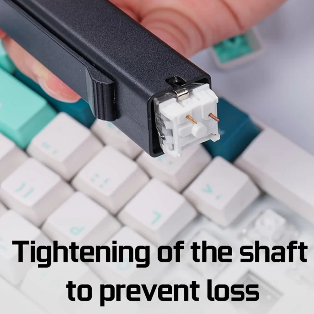 New 2 in 1 Keyboard Action Adjuster Keycap Puller Switch Puller DIY Cleaning Tool for Fixing Mechanical  Keycap
