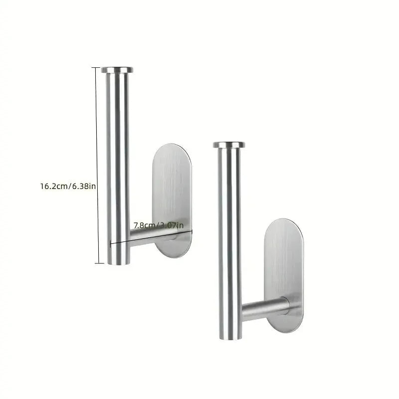 1pc Stainless Steel Baseball Cap Hanger - Wall Mounted Hat Organizer With Punch-Free Design