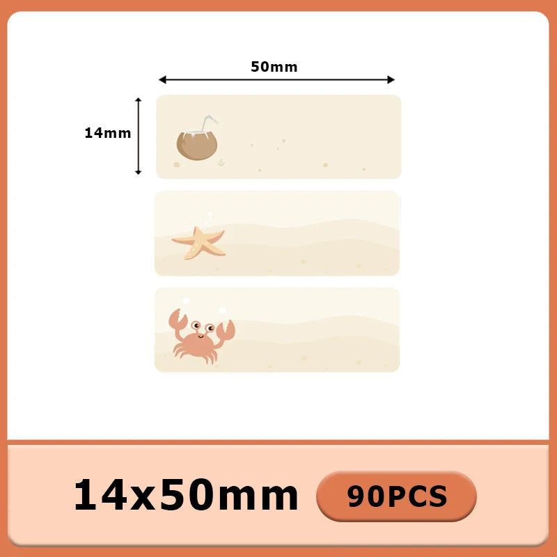 1Roll P12 P15 Thermal Label Sticker 12mm*40mm tape Compatible Phomemo D30 Q30 Marklife P11 P50 L12 DELI Q2 Labeller