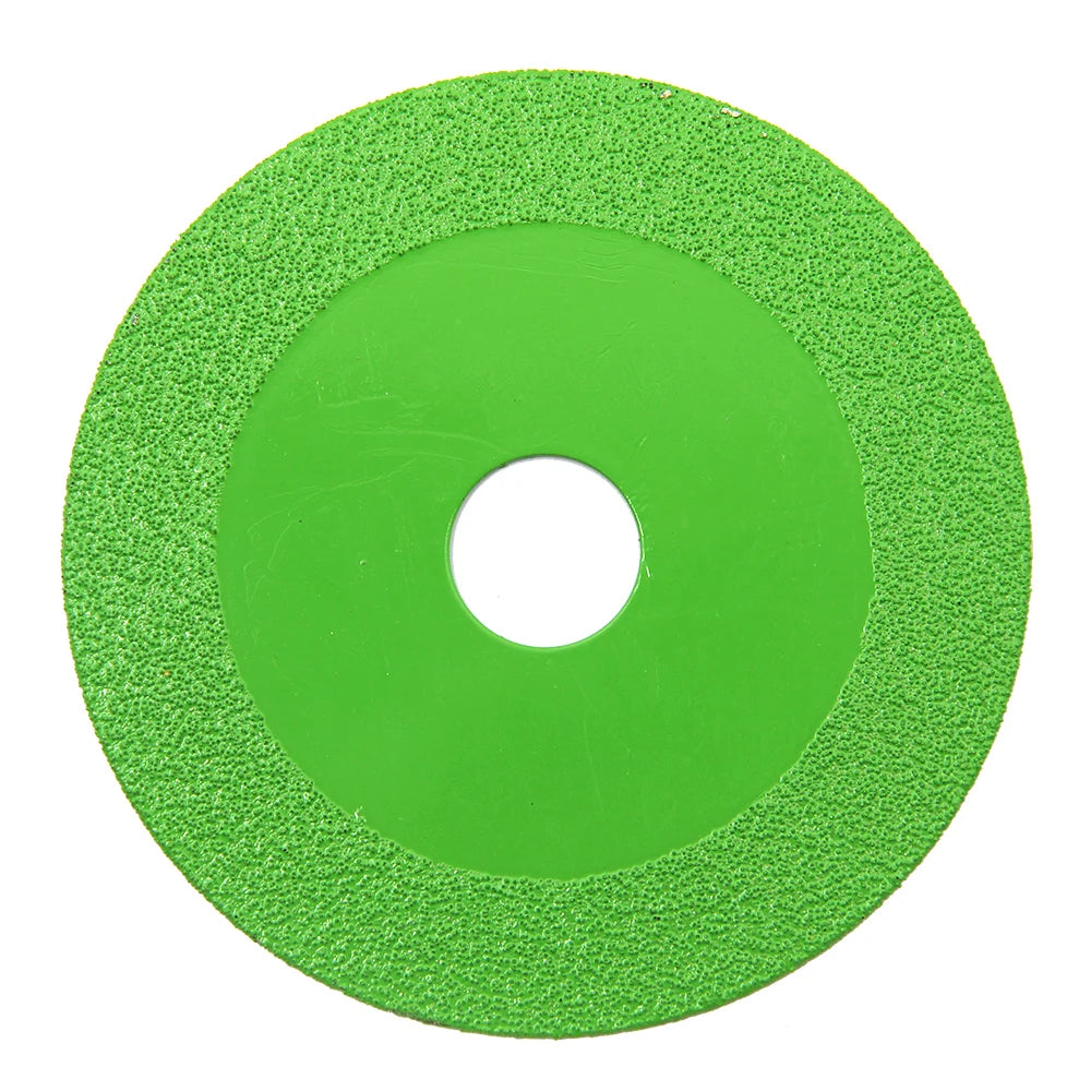 Diamond ultra-thin green brazing blade cutting blade ceramic jade glass tile wine bottle grinding cutting saw blade