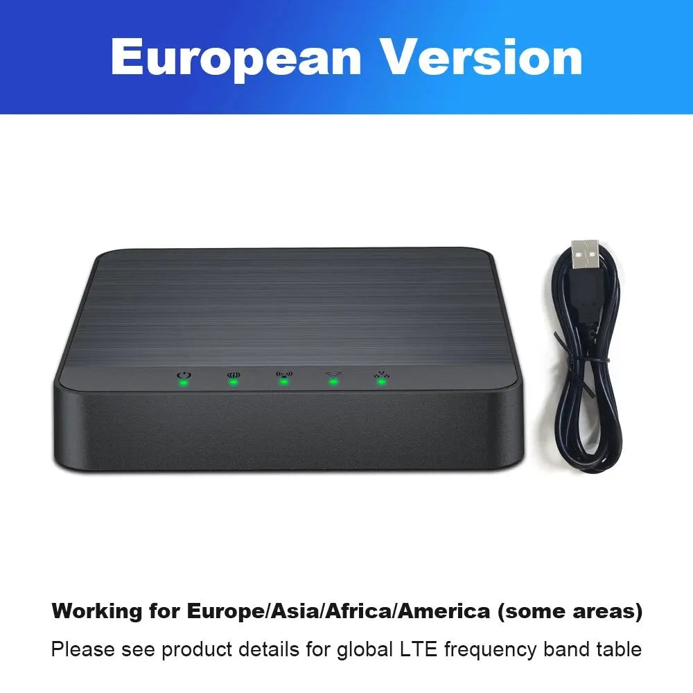 New Mini Box 4G Lte Router Wifi SIM Card Modem 4G Car Wifi Amplifie Support 5V USB Power Supply and 30 Device Connections