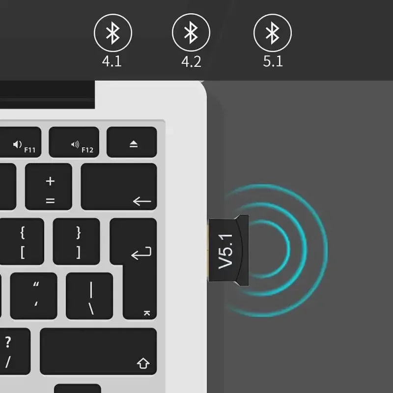 NEW Adapter Dongle Computer Receptor Bluetooth 5.1 USB Adapter Bluetooth Transmitter Bluetooth 5.1 Adapter Bluetooth Receiver