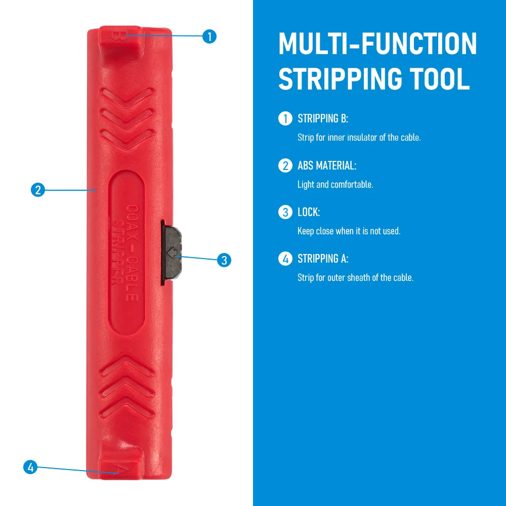 Electric Wire Stripper Pen network cable Tools Wire Cable Cutter Rotary Coaxial Wire Stripping Cutting Machine Pliers
